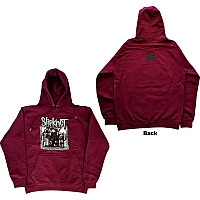 Slipknot bluza, Barcode Photo BP Maroon Red, męska