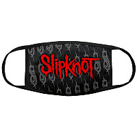 Slipknot bavlněná maska na ústa, Red Logo & Sigils, unisex