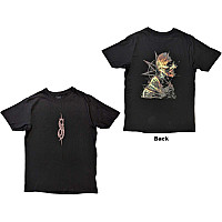 Slipknot koszulka, Skeleton & Pentagram BP Black, męskie