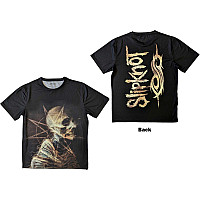 Slipknot koszulka, Profile Sublimation Print & Back Print Black, męskie