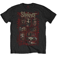 Slipknot koszulka, Sketch Boxes with Back Print, męskie