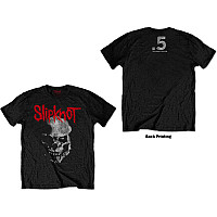 Slipknot koszulka, Gray Chapter Skull BP Black, męskie