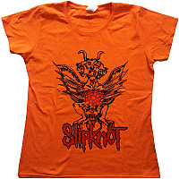 Slipknot koszulka, Winged Devil Girly BP Orange, damskie