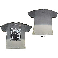 Slipknot koszulka, Barcode Photo Dip Dye Wash BP Grey, męskie