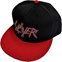 Slayer czapka z daszkiem, Snapback Dripping Logo Outline Red & Black