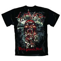 Slayer koszulka, World Painted Blood Skull, męskie