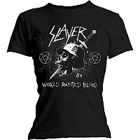 Slayer koszulka, Dagger Skull Black, damskie