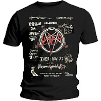 Slayer koszulka, Haunting 84 Flier, męskie