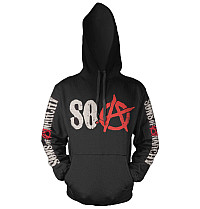 Sons of Anarchy bluza, SOA Grey Distressed Black, męska