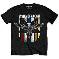 System Of A Down koszulka, Eagle Colours, męskie