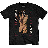System Of A Down koszulka, Pharoah Black, męskie