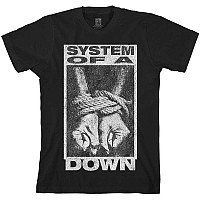 System Of A Down koszulka, Ensnared Black, męskie