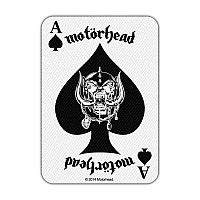 Motorhead naszywka 100x50 mm, Ace of Spades Card