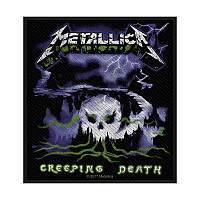 Metallica naszywka 100 x100 mm, Creeping Death