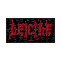 Deicide tkaná naszywka PES 100 x 35 mm, Logo
