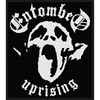 Entombed tkaná naszywka PES 100x80 mm, Uprising
