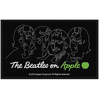 The Beatles tkaná naszywka PES 100x50 mm, On Apple