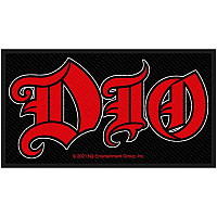 DIO tkaná naszywka PES 100 x 50 mm, Logo
