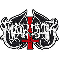 Marduk PES tkaná naszywka 100x50 mm, Logo Cut Out