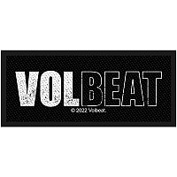 Volbeat tkaná naszywka PES 100x30 mm, Logo