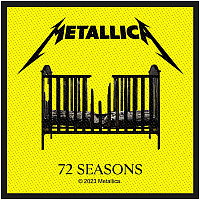 Metallica naszywka 100 x 100 mm, 72 Seasons