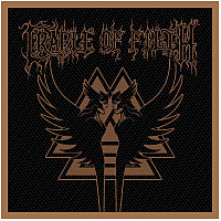 Cradle Of Filth tkaná naszywka PES 100x100 mm, Valkyrie Sigil