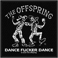 The Offspring tkaná naszywka PES 100x100 mm, Dance Fucker Dance