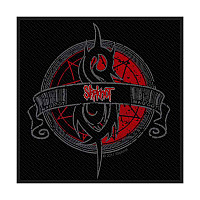 Slipknot tkaná naszywka PES 100 x 100 mm, Crest