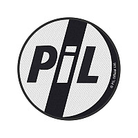 Public Image Ltd tkaná naszywka PES 90 mm, Logo