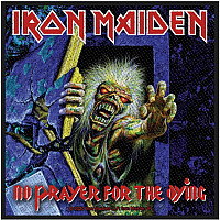 Iron Maiden naszywka PES 100 x100mm, No Prayer For the Dying