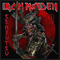 Iron Maiden naszywka 100 x100mm, Senjutsu