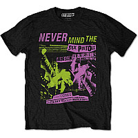 Sex Pistols koszulka, Japanese Poster Black, męskie
