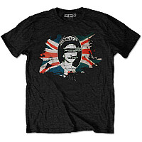 Sex Pistols koszulka, God Save The Queen Flag Black, męskie