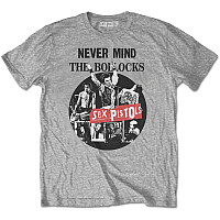 Sex Pistols koszulka, Never Mind The Bollocszt Grey, męskie