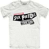 Sex Pistols koszulka, Filthy Lucre Japan BP White, męskie