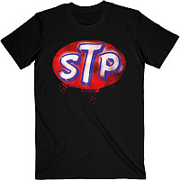 Stone Temple Pilots koszulka, Red Logo Black, męskie