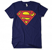 Superman koszulka, Shield Navy, męskie