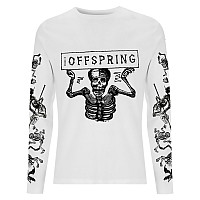 The Offspring koszulka długi rękaw, Skeletons White LS, męskie