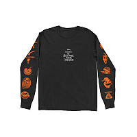 The Nightmare Before Christmas koszulka długi rękaw, Orange BP Black, męskie