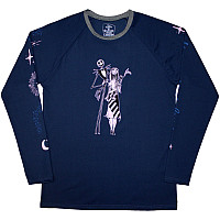 The Nightmare Before Christmas koszulka długi rękaw, Celestial Navy, męskie