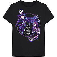 The Nightmare Before Christmas koszulka, Purple Graveyard Black, męskie