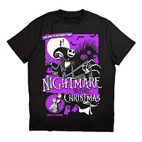 The Nightmare Before Christmas koszulka, Welcome To Halloween Town, męskie