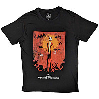 The Nightmare Before Christmas koszulka, Jack Orange Sun & Logo Black, męskie