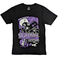 The Nightmare Before Christmas koszulka, WTHT Black, męskie