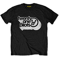 Twenty One Pilots koszulka, Vessel Vintage Black, męskie