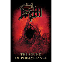 Death teszttylny banner 70cm x 106cm, Sound Of Perseverance