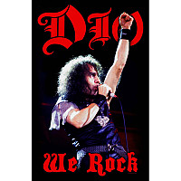 DIO tekstylny banner 70cm x 106cm, We Rock
