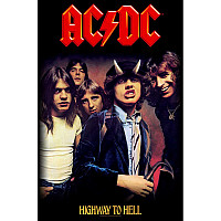AC/DC teszttylny banner 70cm x 106cm, Highway To Hell