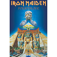 Iron Maiden teszttylny banner 68cm x 106cm, Powerslave