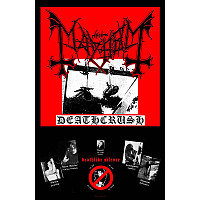 Mayhem teszttylny banner 70cm x 106cm, Deathcrush